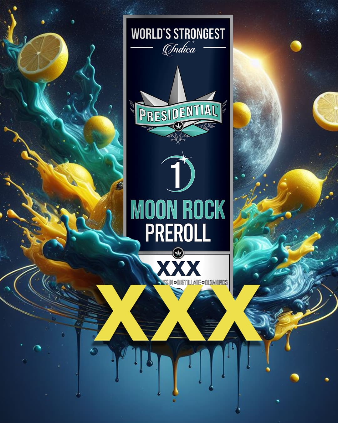 Presidential - XXX Moon Rock Pre-Roll