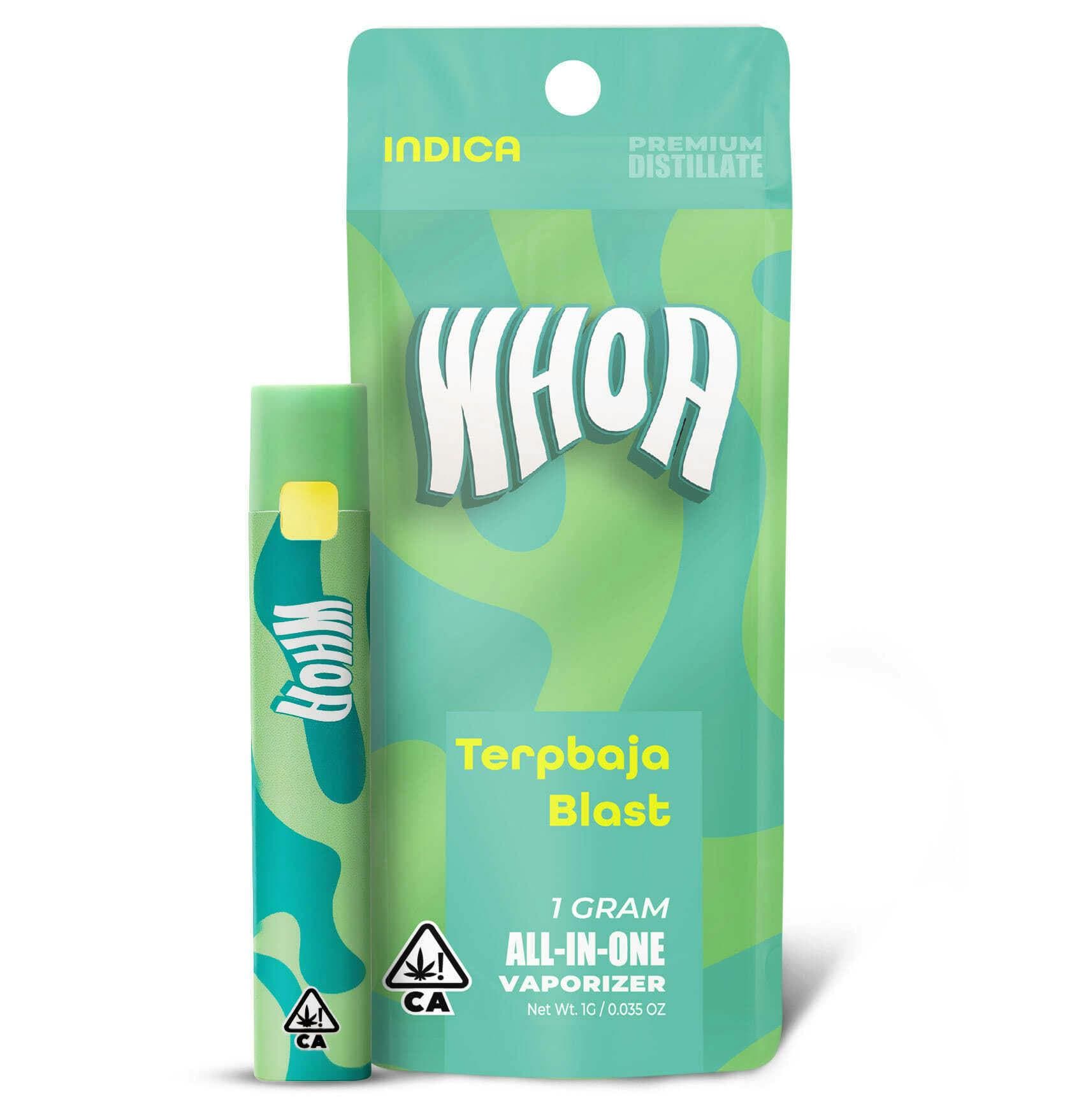 TERPBAJA BLAST AIO VAPE 1G WHOA