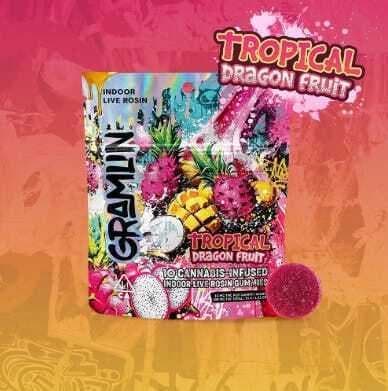 Tropical Dragon Fruit Edible 100mg (10ct)