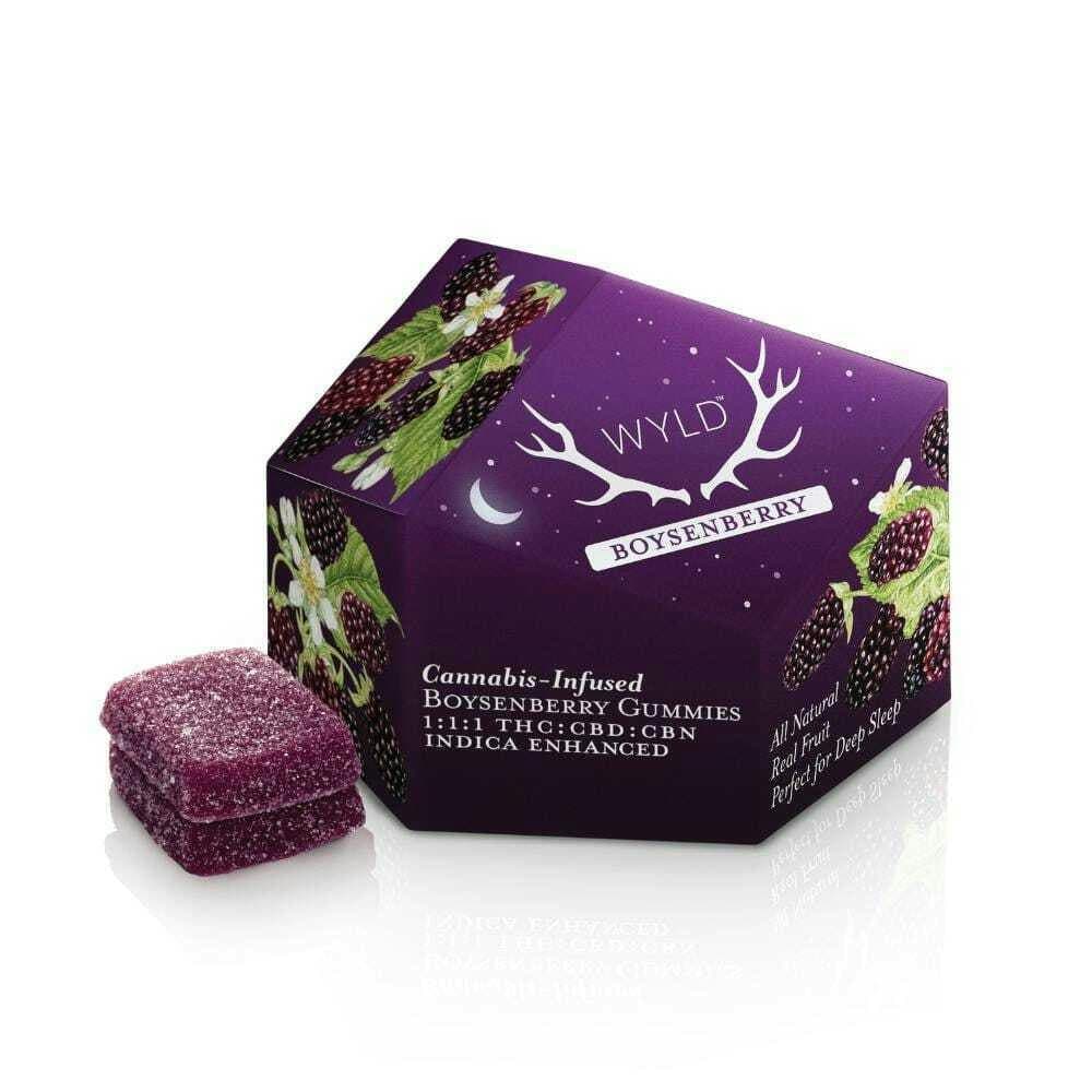 Boysenberry 2:1:1 CBD+CBN Gummies | Gummies | 10pk | 10mg/ea