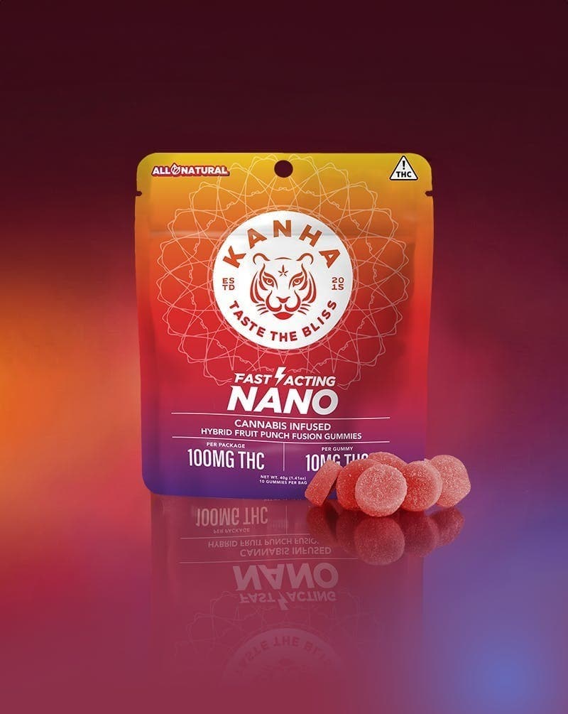 FRUIT PUNCH FUSION NANO - HYBRID - GUMMIES 100MG