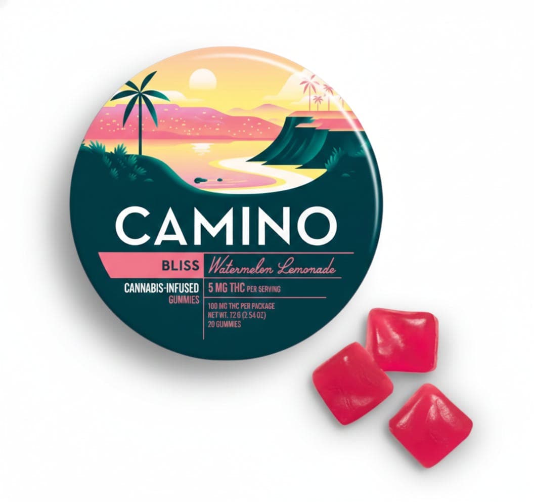 CAMINO - THC GUMMY - WATERMELON LEMONADE - 100MG