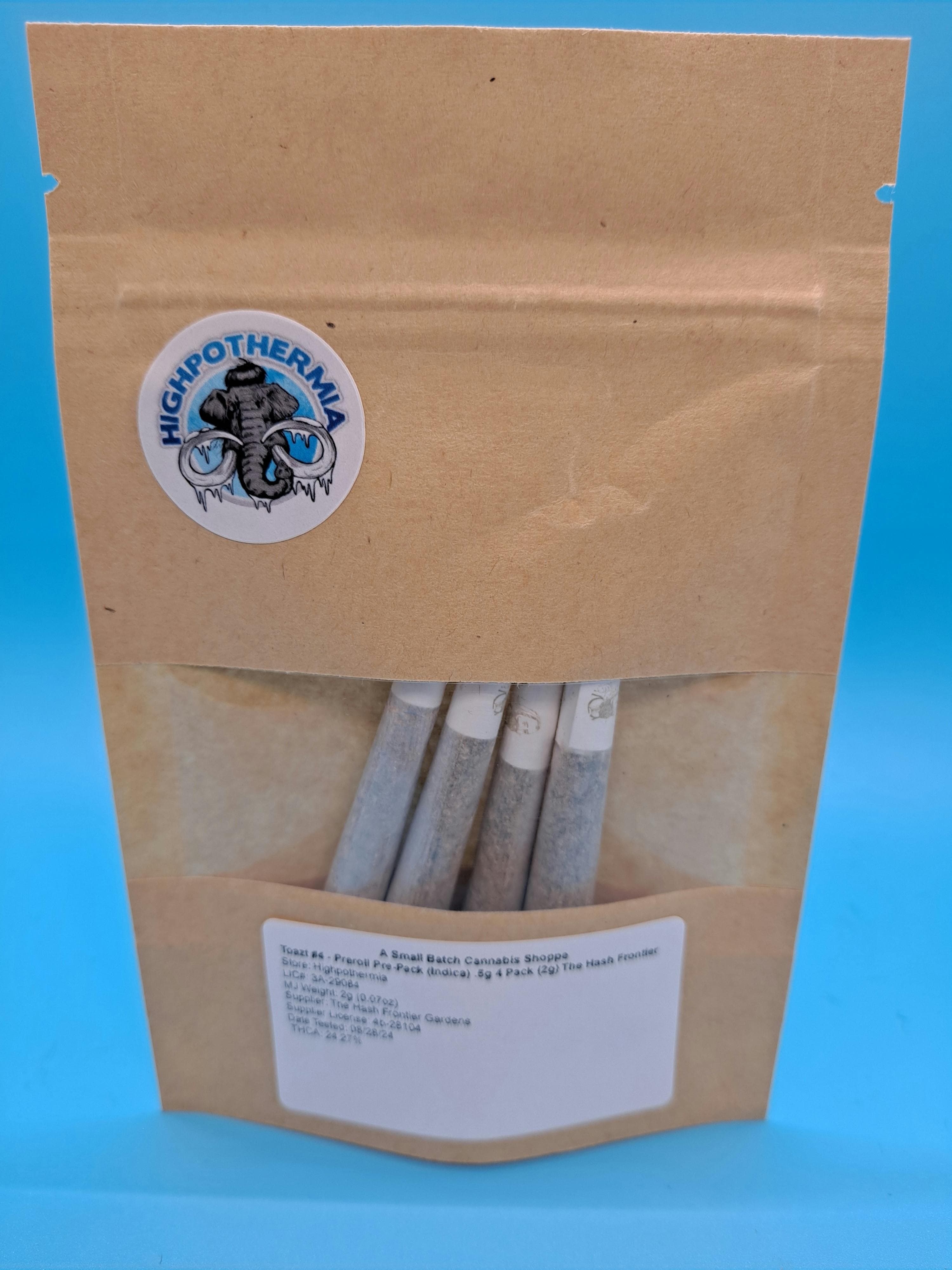 Mendo Grapes (I) .5g x 4 (2g) Preroll Pre-Pack **$18 SALE**- Greensleeves Genetics
