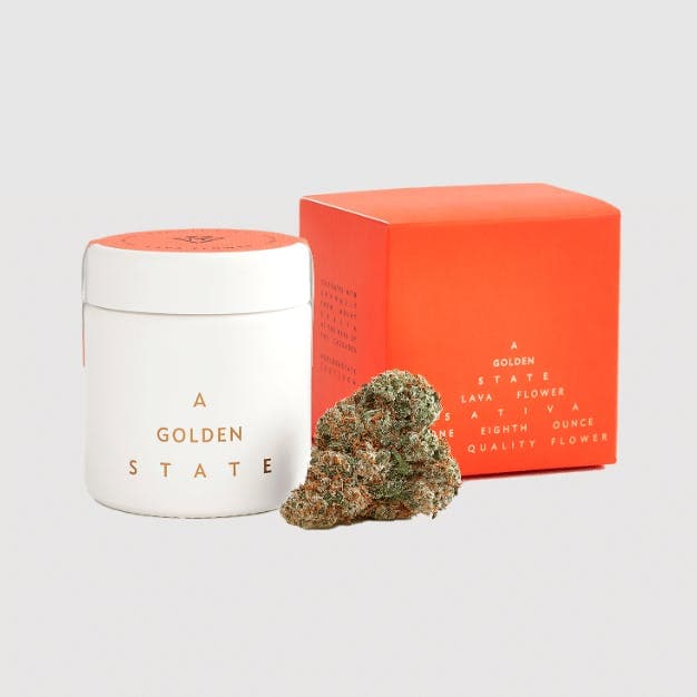 A Golden State | Lava Flower | Big Buds | 3.5g