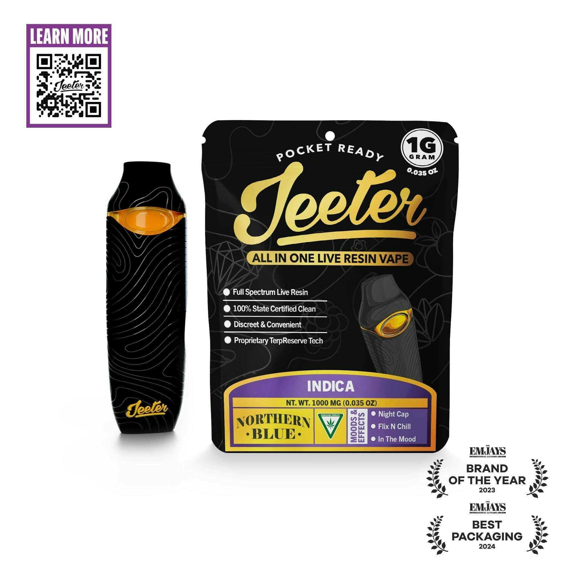 Jeeter | Northern Blue | Live Resin Disposable | 1g
