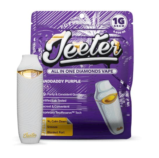 Jeeter | Granddaddy Purp | Diamonds Disposable | 1g