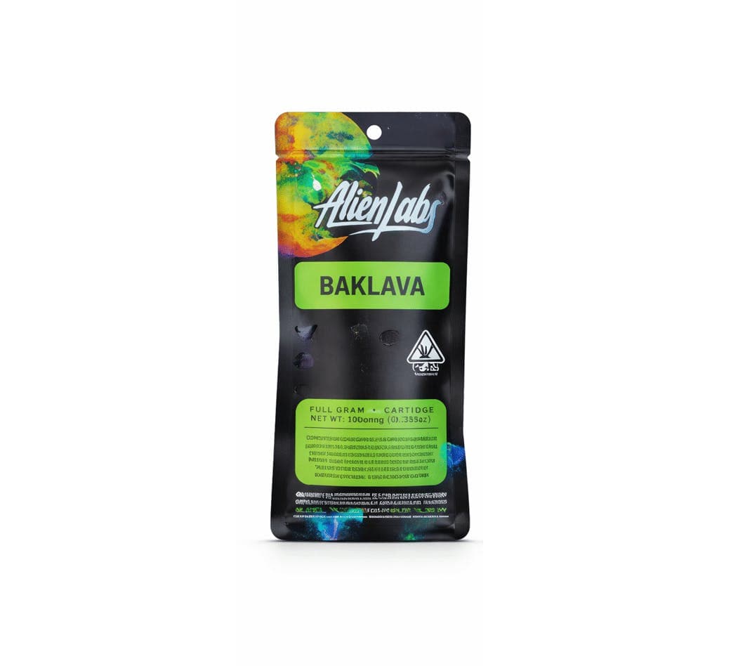 Baklava - Cured Resin 510 Cartridge - 1 Gram