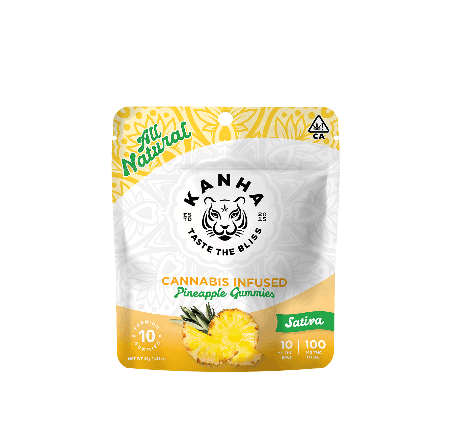 Pineapple | Classic | Sativa | 100mg THC | 10-pack
