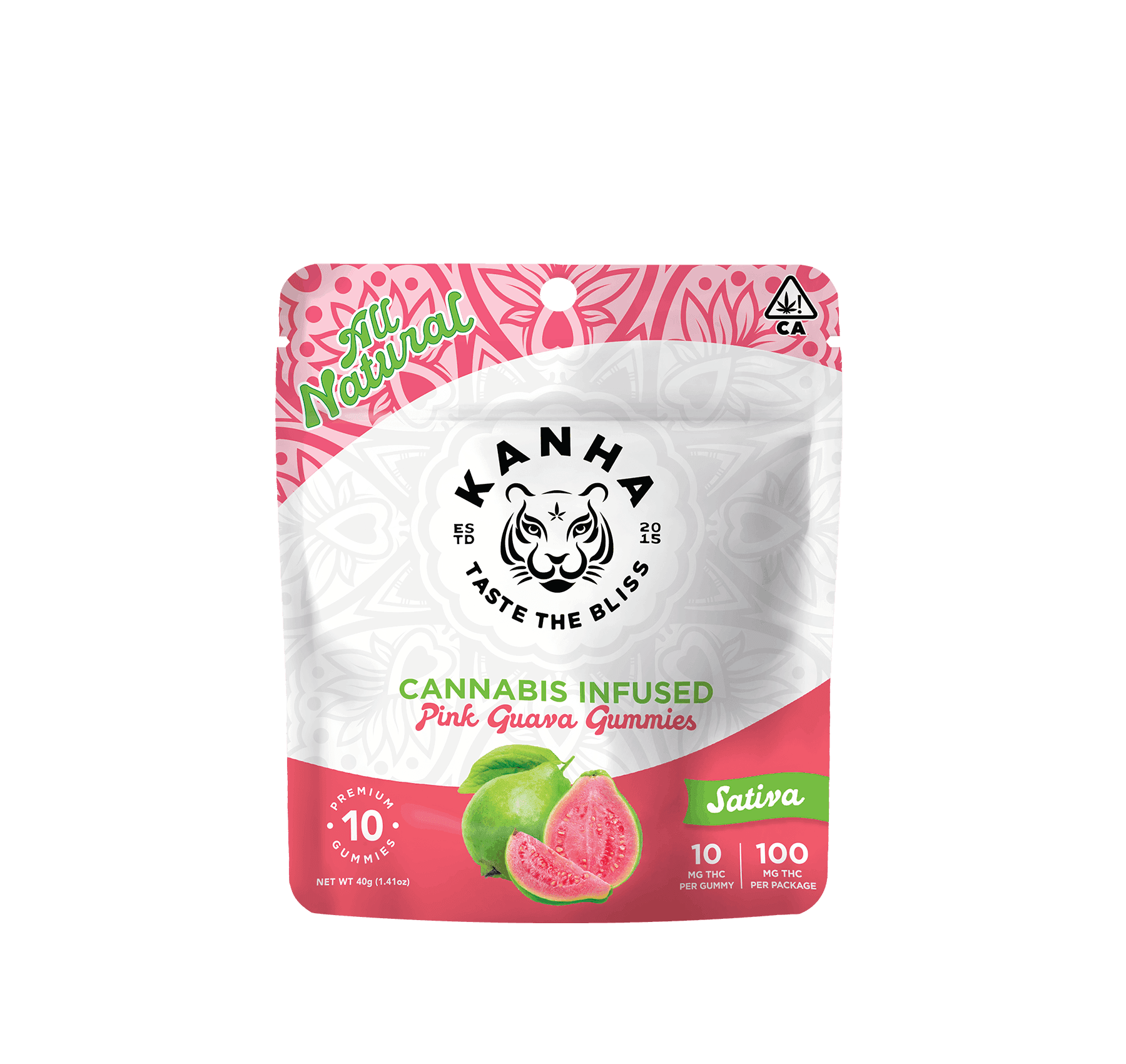 Pink Guava | Classic | Sativa | 100mg THC | 10-pack