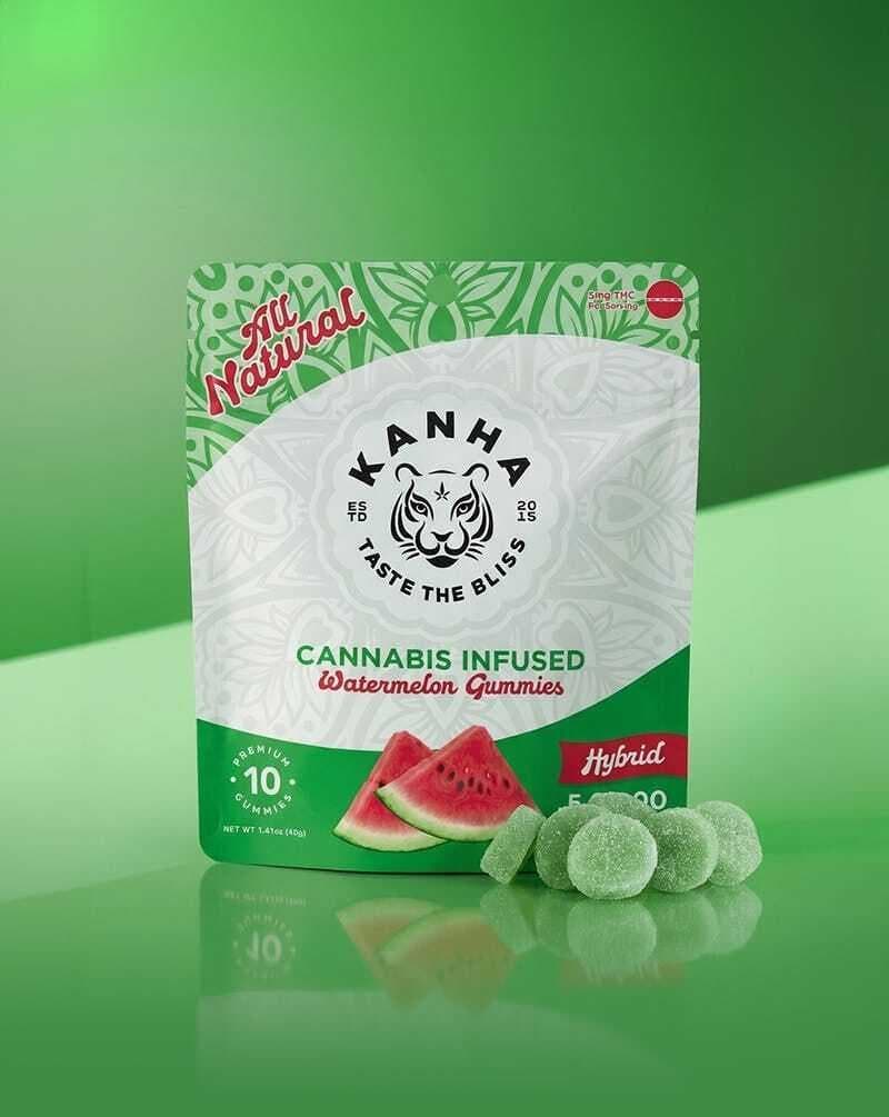 Watermelon | Classic | Hybrid | 100mg THC | 10-pack