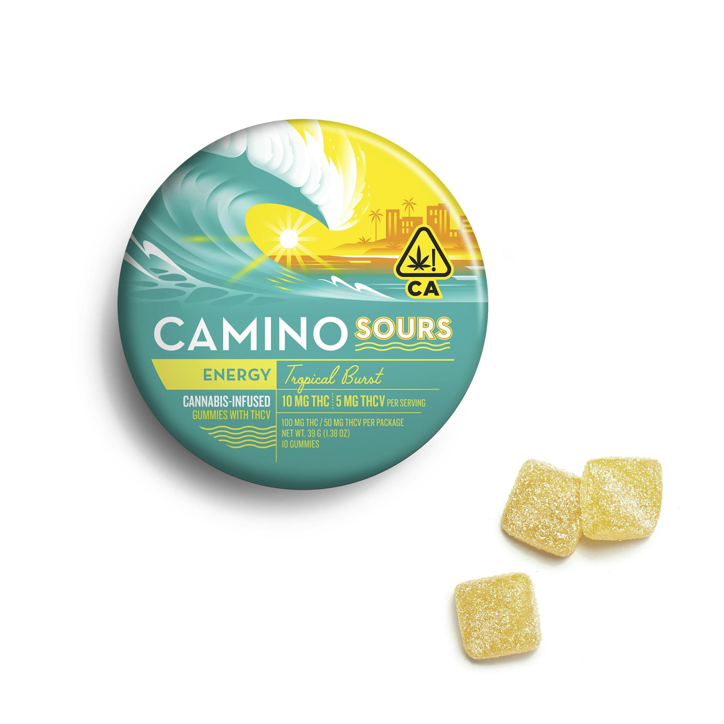 CAMINO - THCV GUMMY - SOURS 2:1 TROPICAL BURST - 150MG