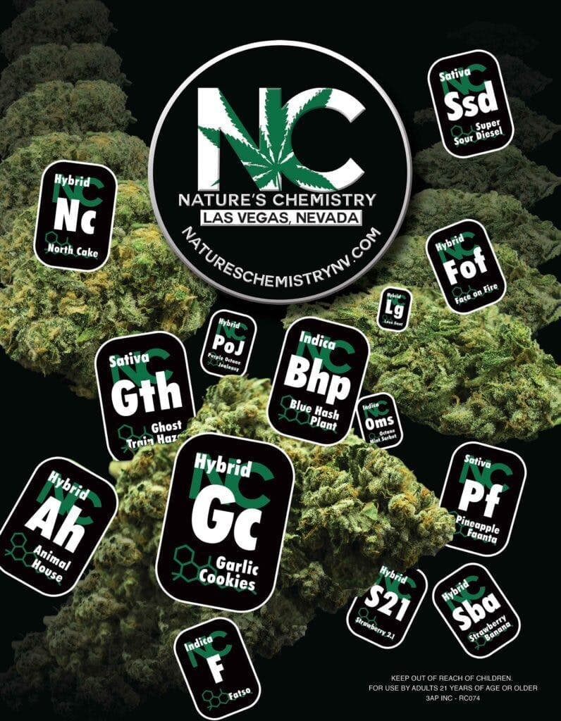 SALE - Lit OG (HYBRID) - 3.5g - NCC - Nature's Chemistry
