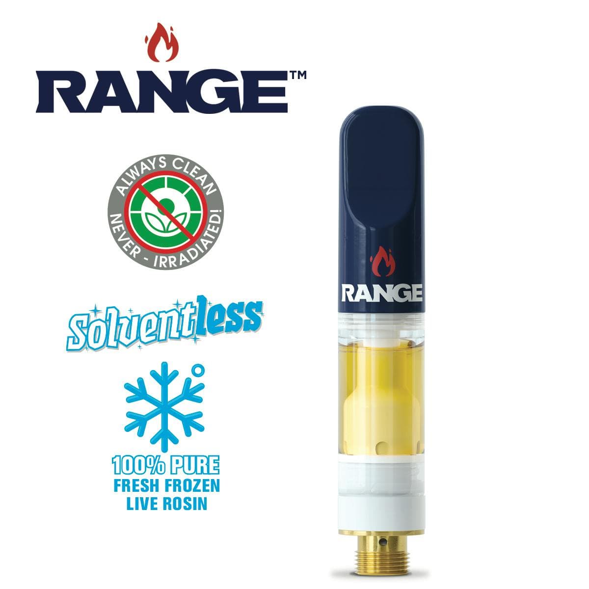 Cartridge - Cadillac Rainbows (INDICA) LIVE ROSIN - .5g (RNP) Range