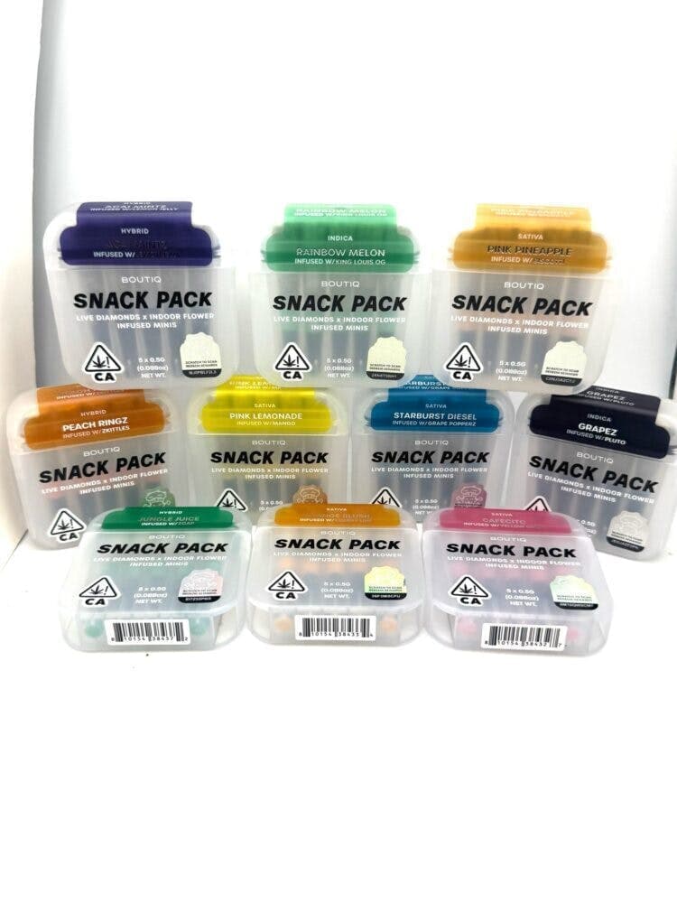 Boutiq | Grape Soda x Rainbow Belts Diamonds SP | Infused Minis | 5pk