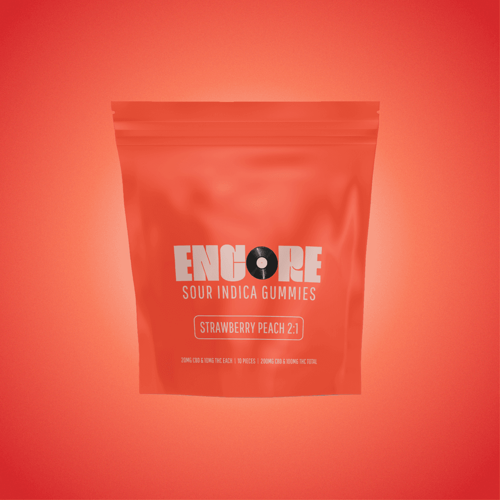 Sour Strawberry Peach 2:1 CBD:THC