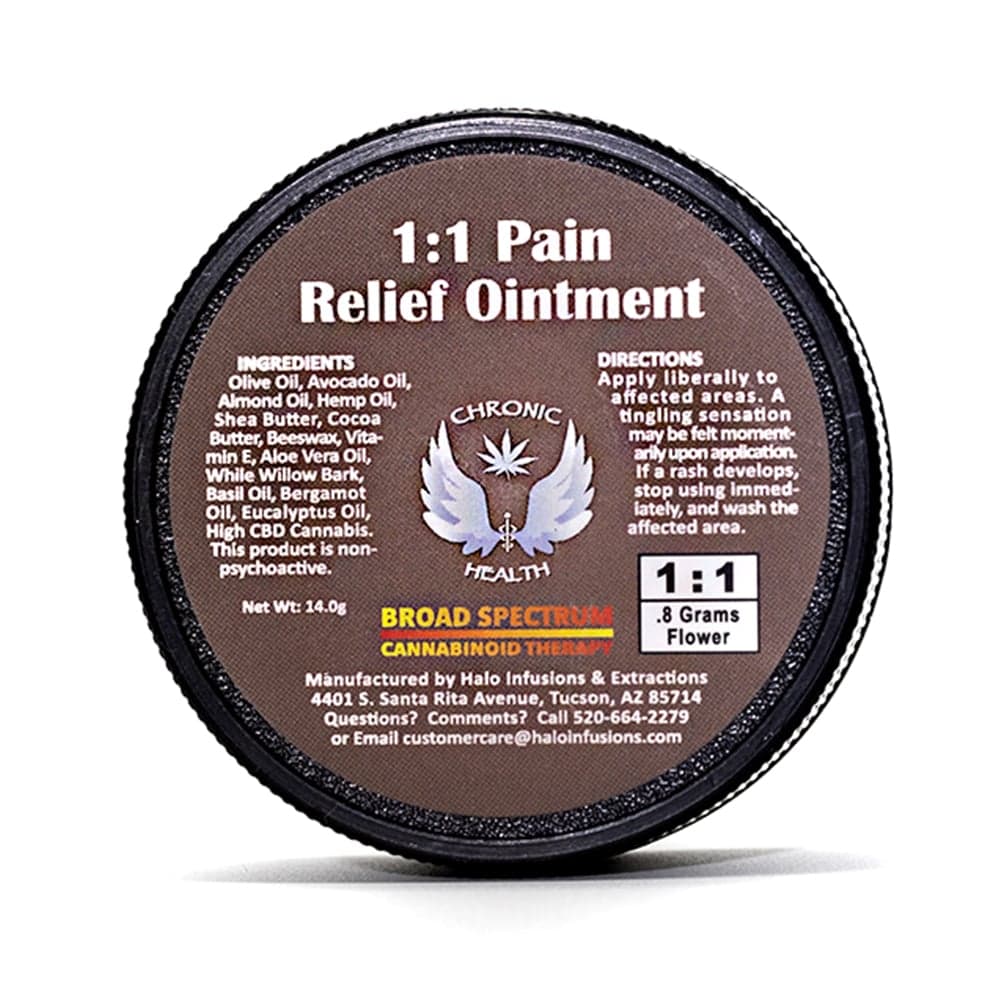 1:1 Pain Relief (45mg CBD/45mg THC)