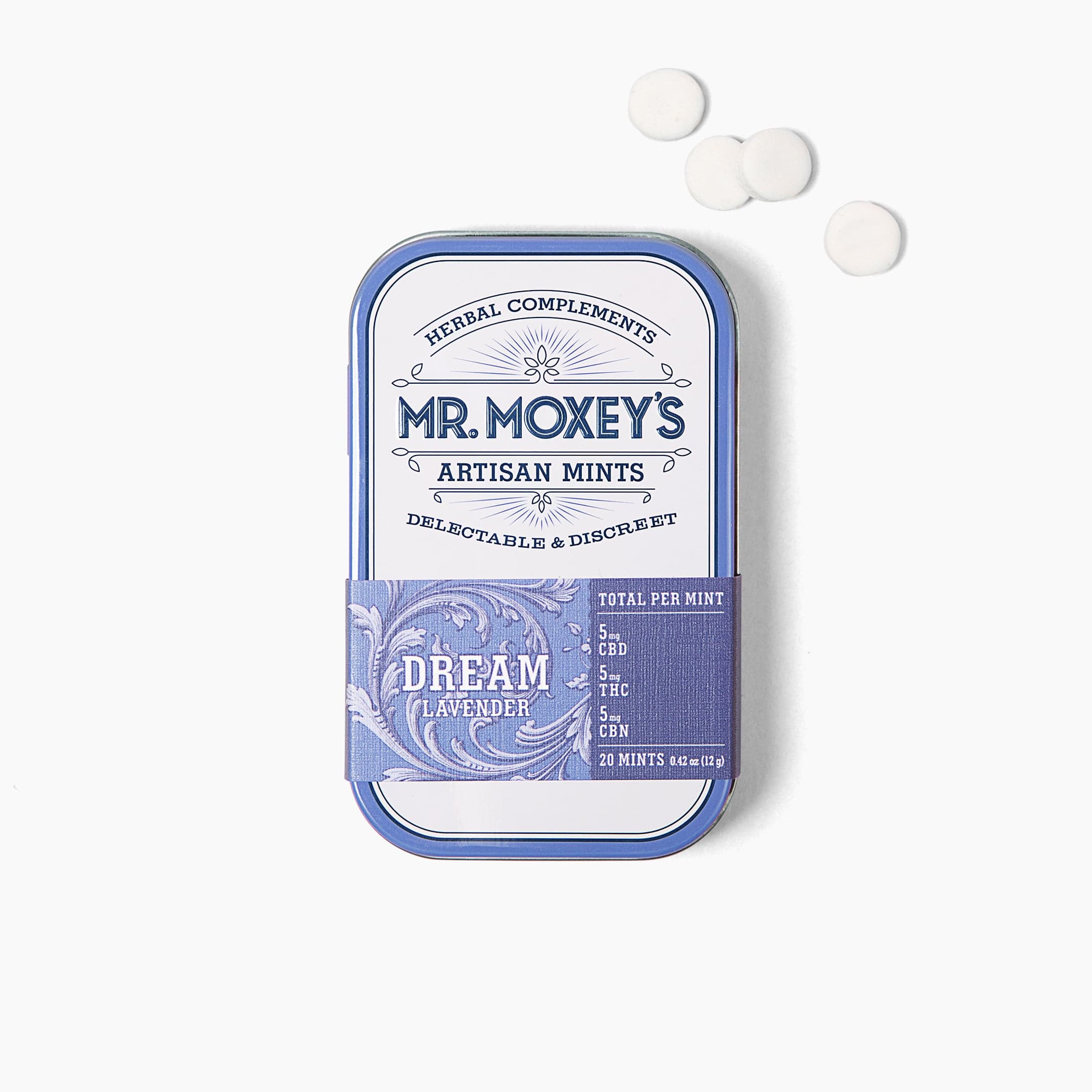 Dream 1:1:1 CBN Lavender Mints (100mg CBN/100mg CBD/100mg THC)