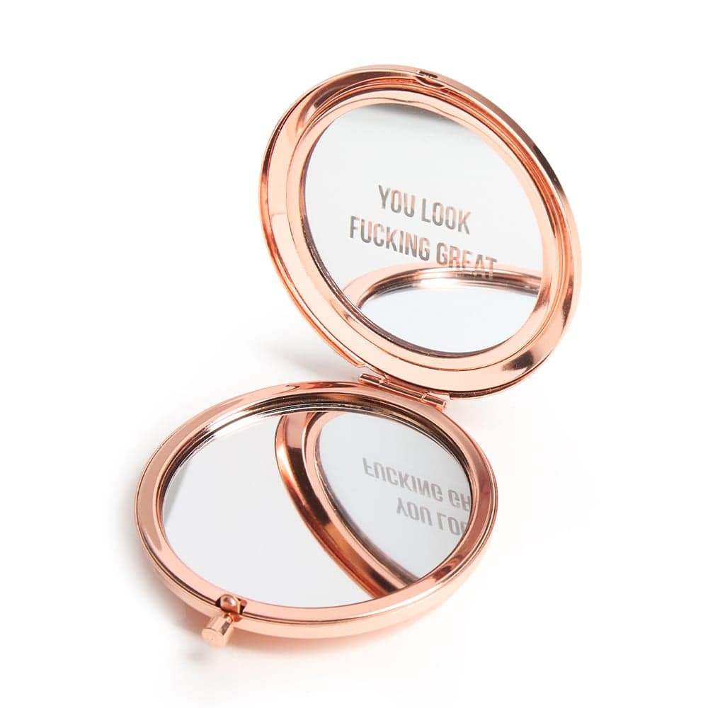 Compact Mirror - Rose Gold