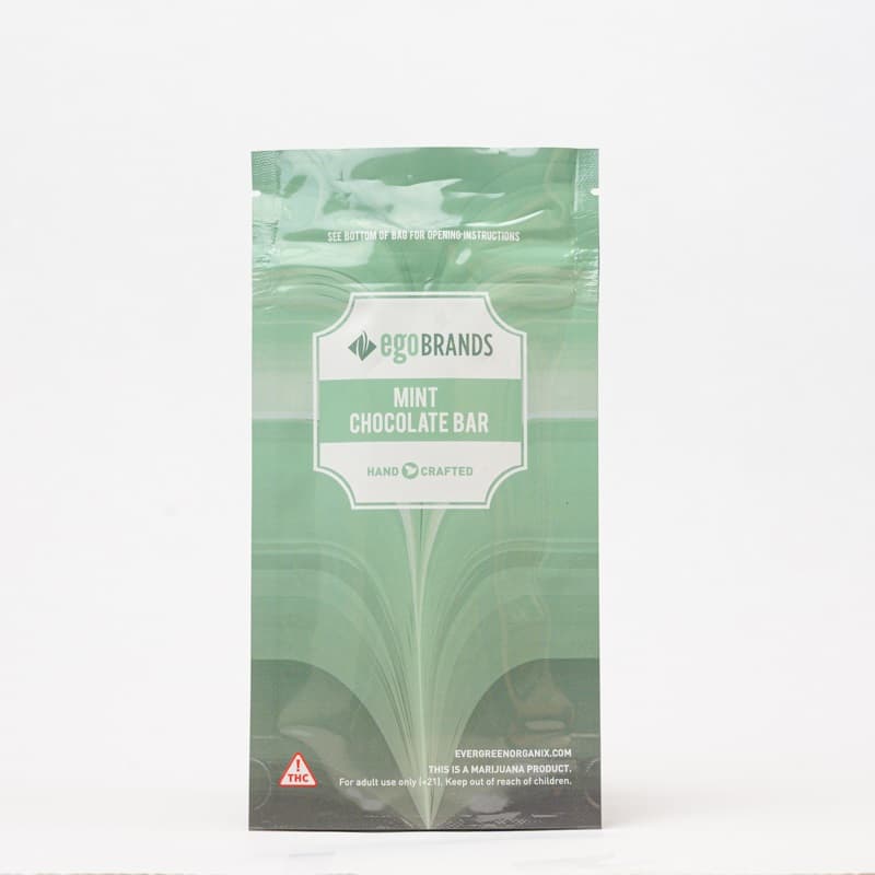 Mint Dark Chocolate Bar (100mg)