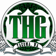 The Herbal Gardens (THG) logo