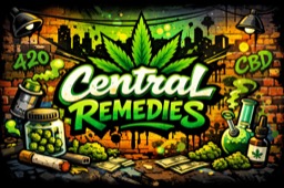 Central Remedies Cannabis Marijuana Weed Dispensary logo