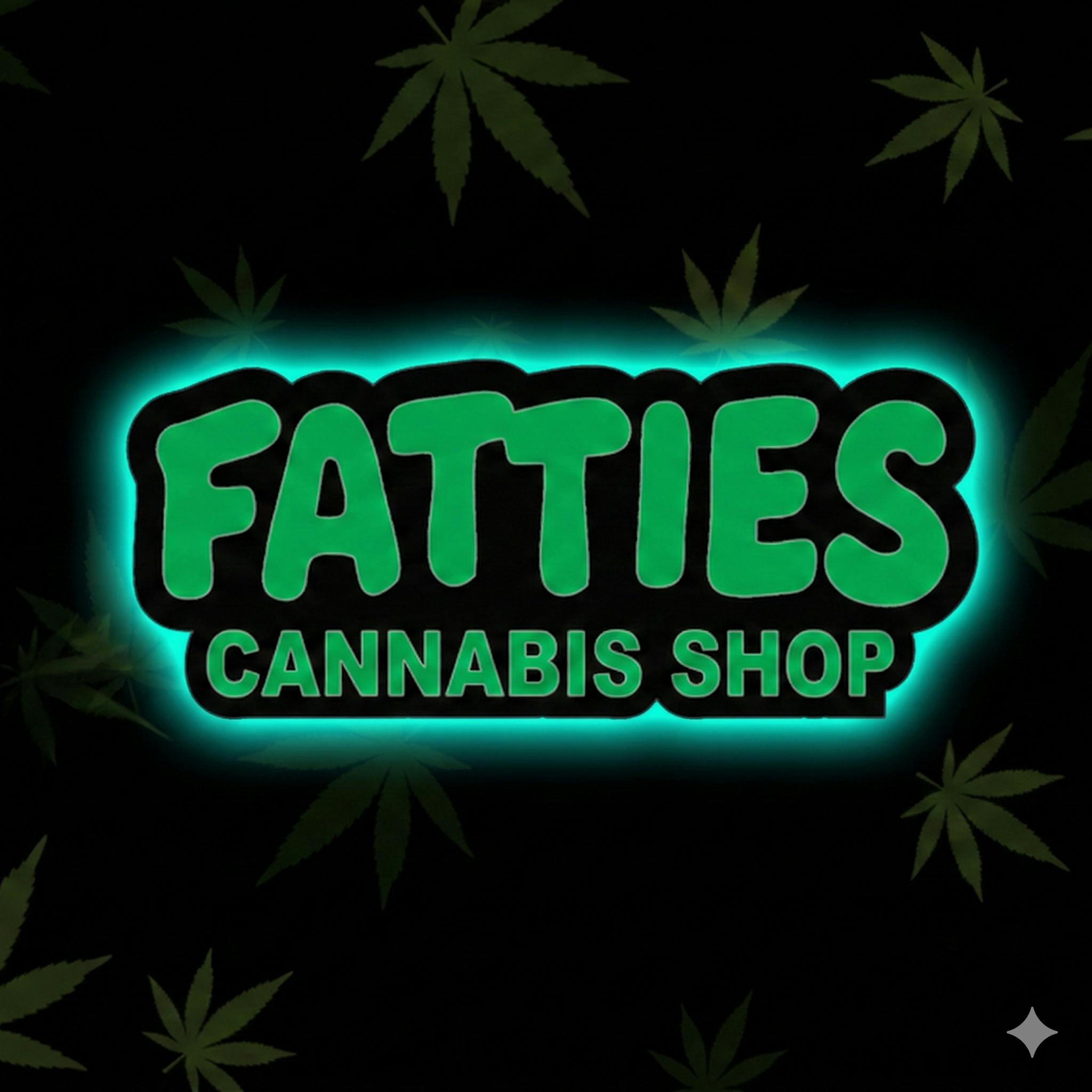 Fatties Cannabis Shop logo